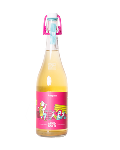 Raspato Bianco- Moscato - Annesanti- Pet Nat Moscato- Vino Italiano- Vini Naturale- Vino Natural- Vino de fermentación espontánea- Botella reciclable- Vino Salvaje- Salvaje Vinos