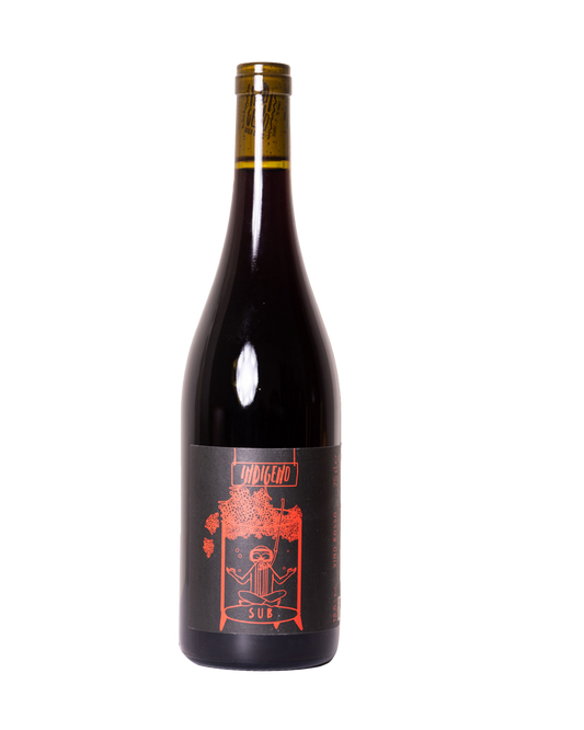 Sub Rosso 2021- Cantina Indigeno- Vino Italiano- INDIGENO- Zero Zero- Vino sin aditivos- Vino Italiano Natural en México- Vino Salvaje- Salvaje Vino- Montepulciano