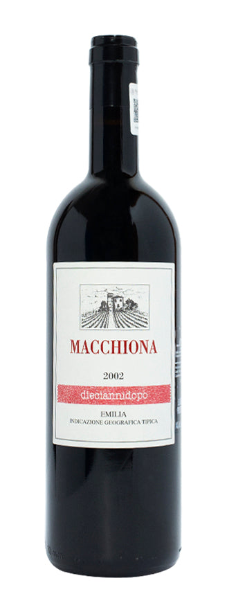 Macchiona, Diectannidopo, La Stoppa, Macchiona 2002, Emilia Romagna, Vini Itaiani Naturali, Vino Natural Italiano, Vino Natural en México, Vino de 20 años, Salvaje Vinos