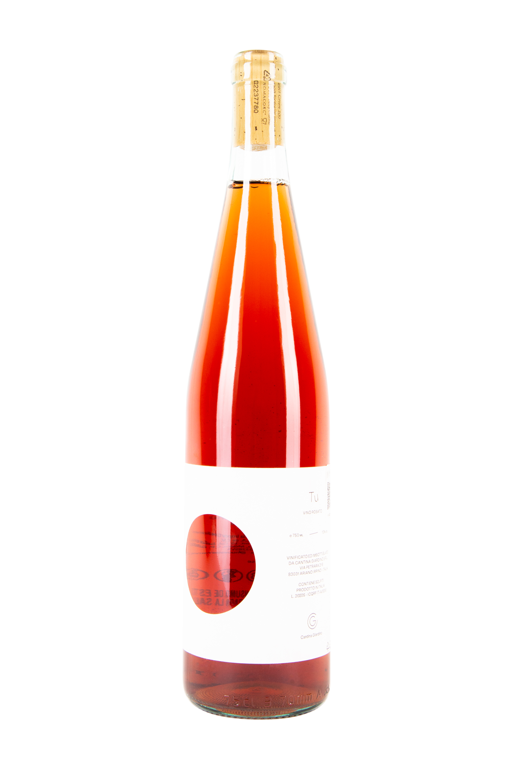 Tu 20- Cantina Giardino- Natural Wine- Vino Natural- Vino natural en México- Vino italiano- Vino Vivo- Vino Salvaje- Salvaje Vinos - Puro Jugo- Vinos sin sulfitos agregados- Vinos Vivo