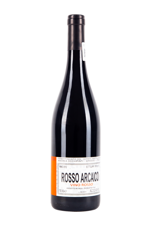 rosso arcaico, andrea occhipinti, salvaje vinos, vino tinto, vino natural, vino vino, vino orgánico, vino biodinámico, natural wine, italia, vino italiano