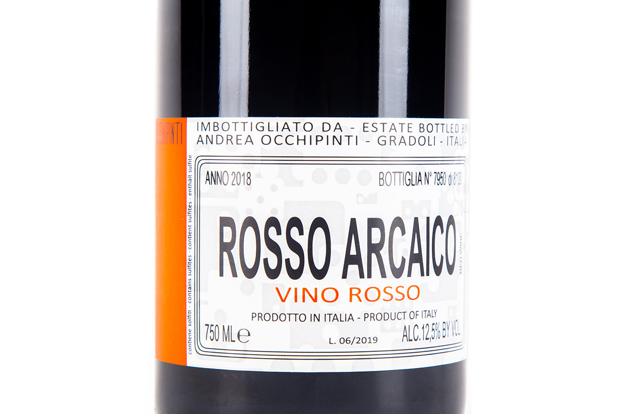 rosso arcaico, andrea occhipinti, salvaje vinos, vino tinto, vino natural, vino vino, vino orgánico, vino biodinámico, natural wine, italia, vino italiano