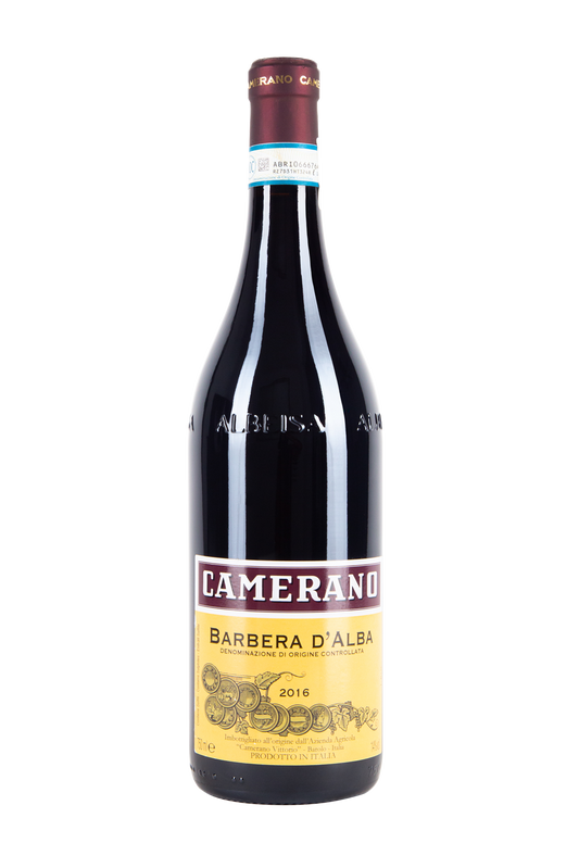 Barbera d'Alba 2016- Camerano- Vino Tinto - Barolo- Vino de Barolo- Vino Italiano- Vino Natural- Vino Baja Intervención- Vino Salvaje- Salvaje Vinos